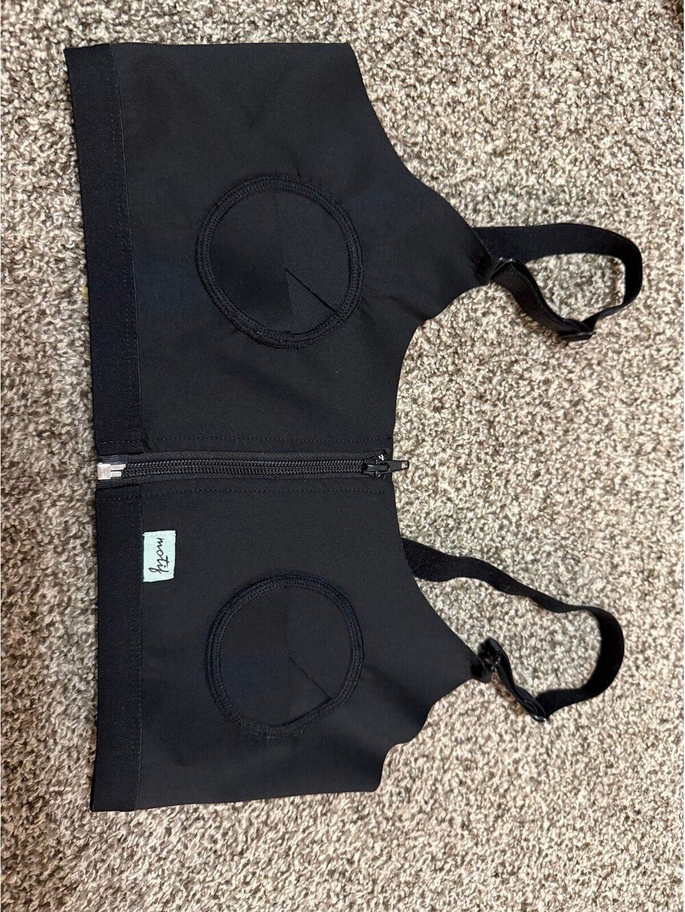 Motif pumping bra